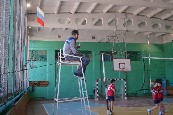 Традиционный краевой турнир по волейболу среди мужских команд.